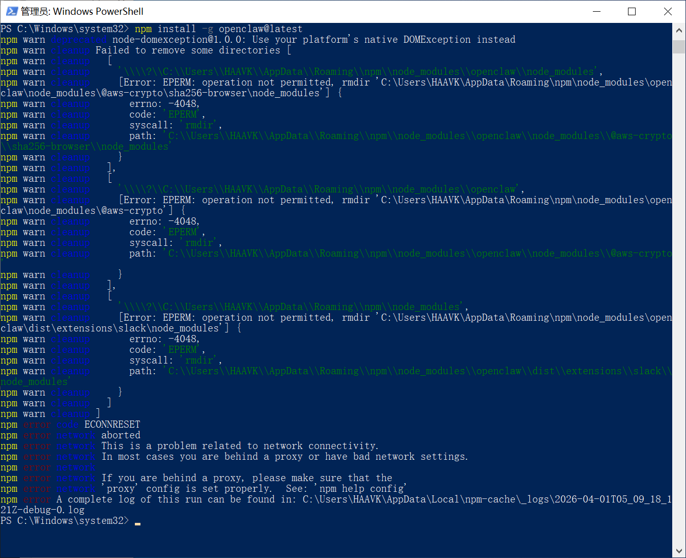 0-1教你安装openclaw